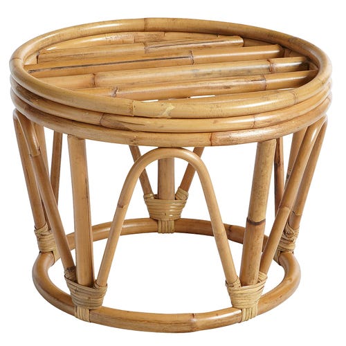 Papasan Natural Stool